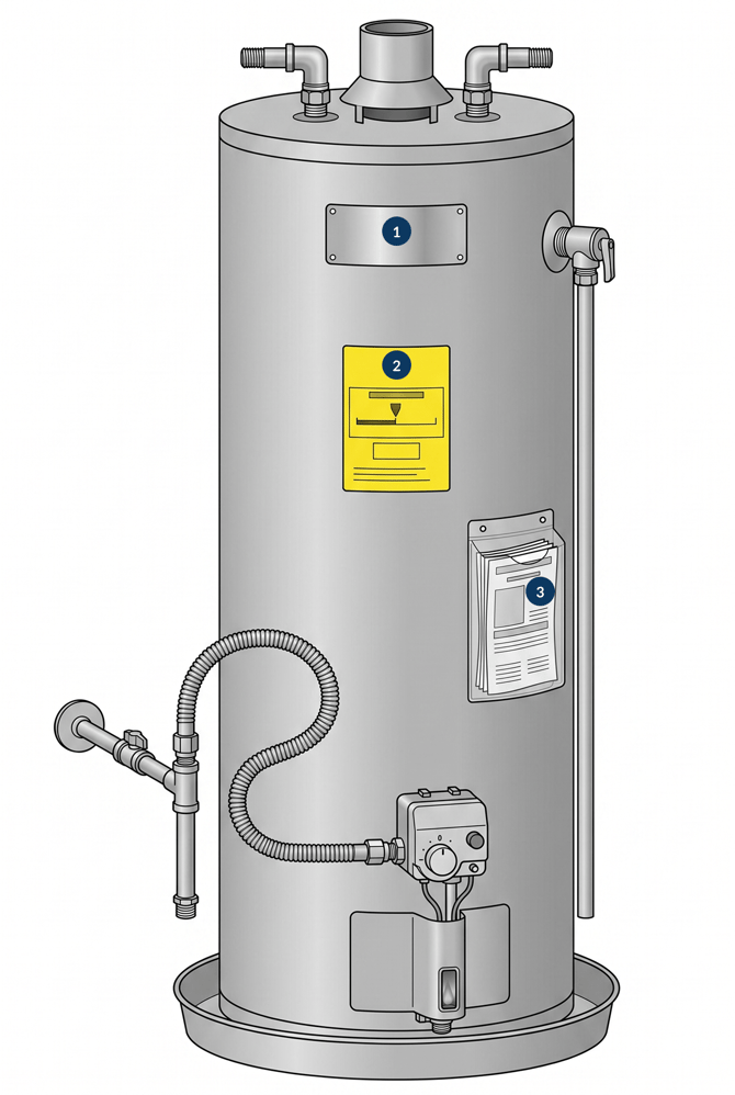 Gas Storage — Label Locations