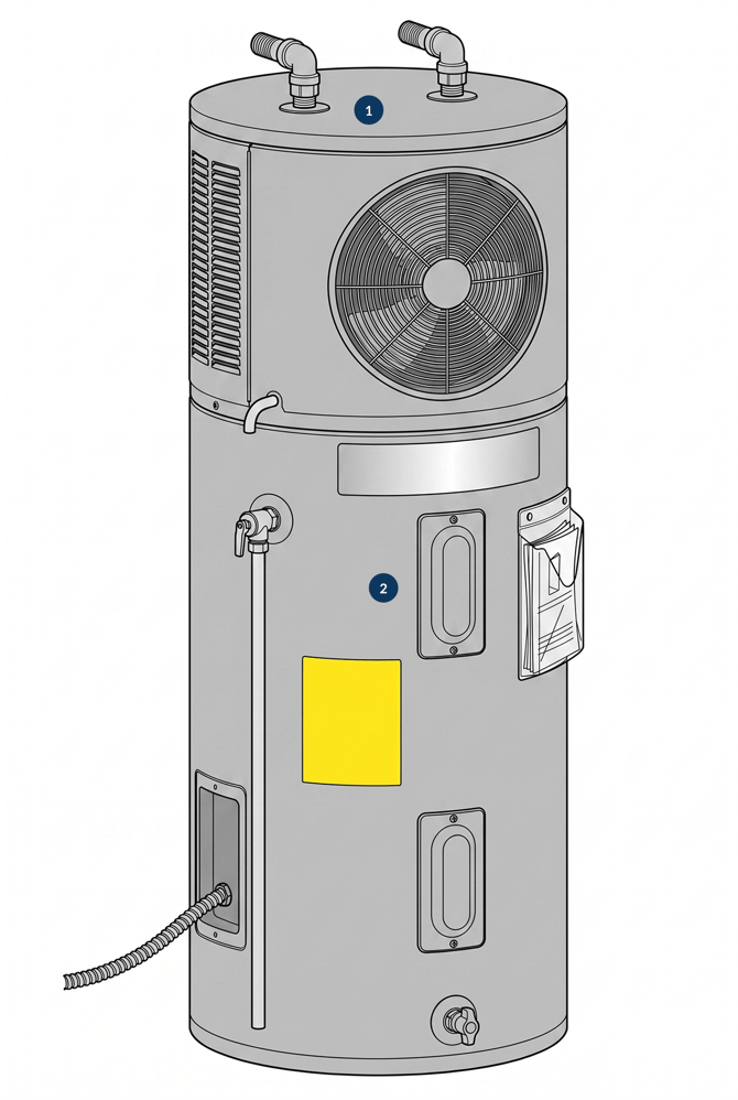 Heat Pump Water Heater (HPWH)
